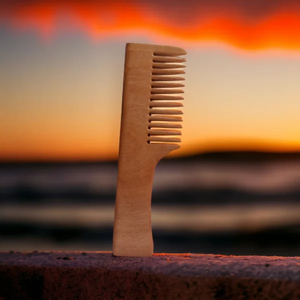 নিম কাঠের চিরুনি (Neem Wood Comb) - Image 2